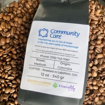 Community CareCoffee - Kyoto Coffee Roaster $3.00 will go to your selected charity.