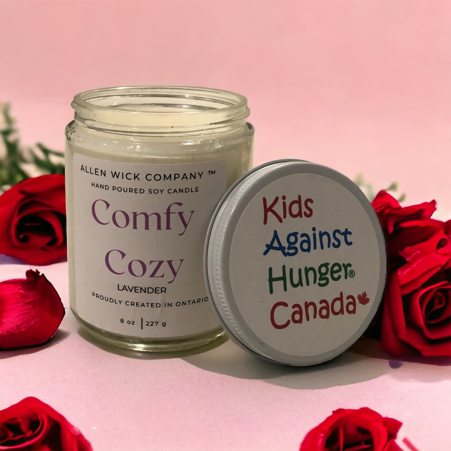 Fundraising Custom Soy Jar Candle (Medium) $5 from each sale is your profit.