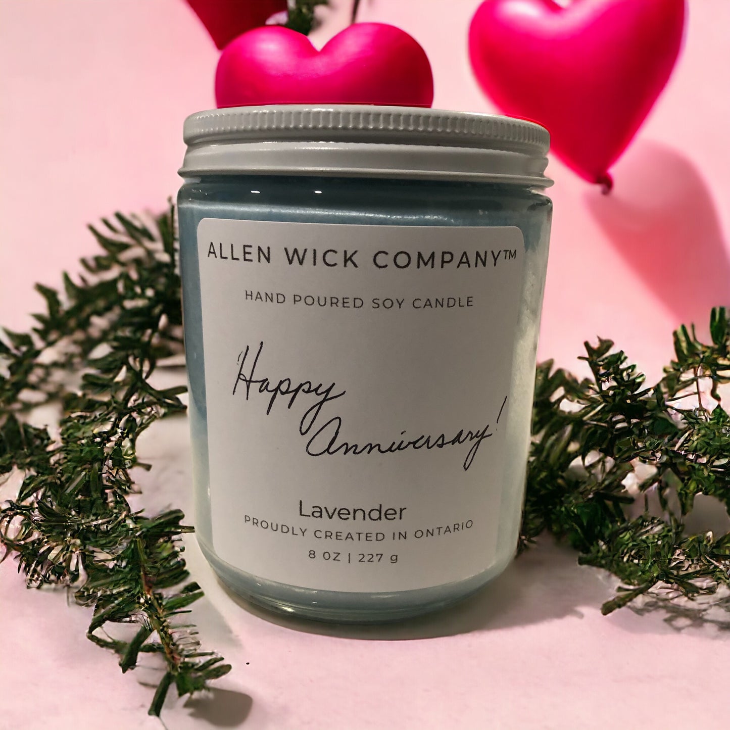 Blank Space Soy Jar Candle (Medium) $3.00 will go to your selected charity.