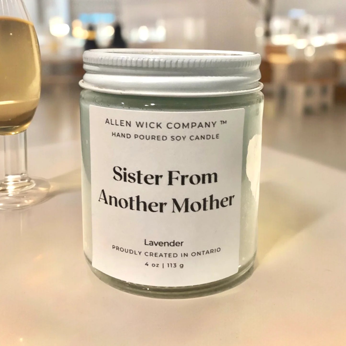 Sister from Another Mother Jar Candle (Medium & Small) $3.00 will go to your selected charity.