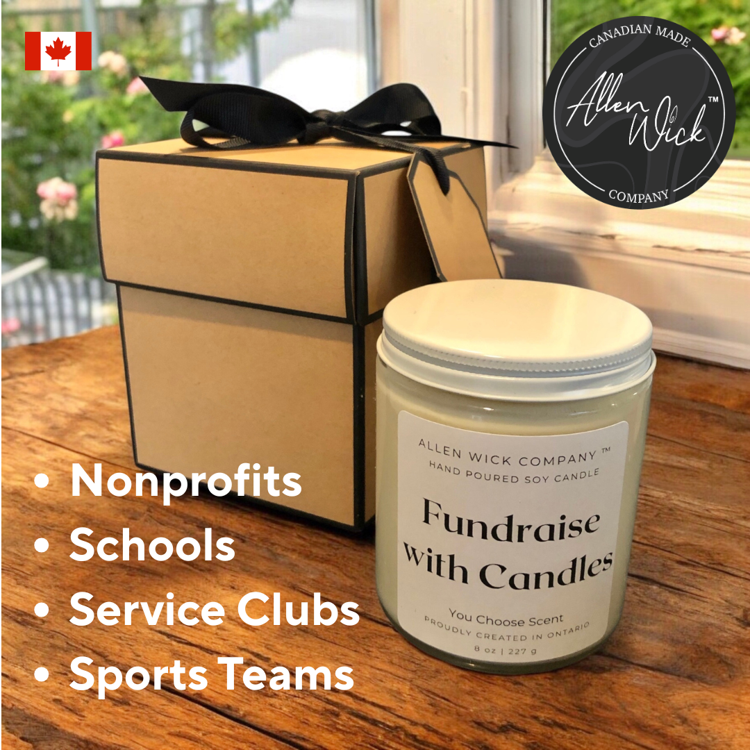 Fundraising Custom Soy Jar Candle (Medium) $5 from each sale is your profit.
