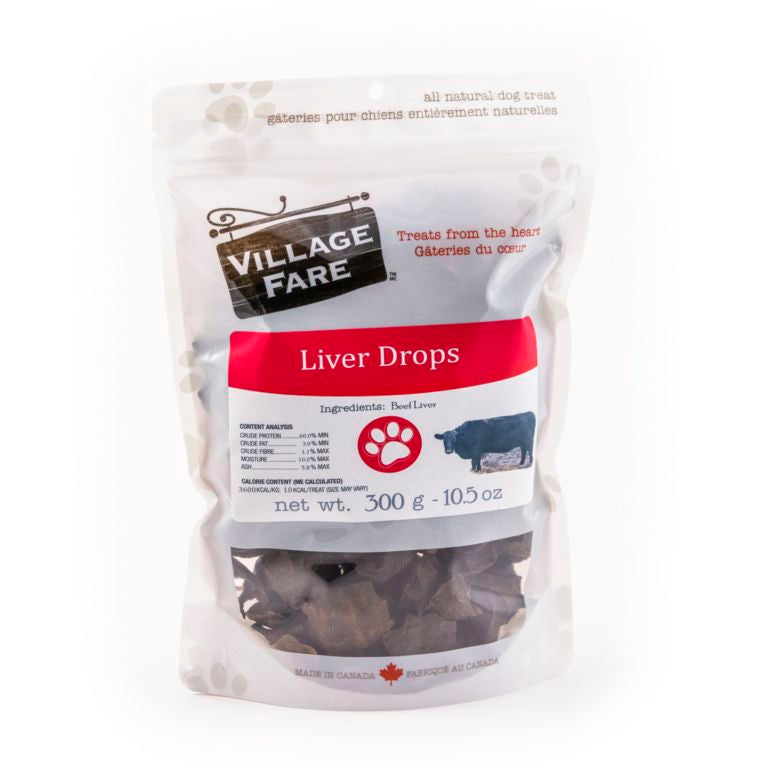 Liver Drop Cookies 300g Made in Ontario $3.00 will go to your selected charity.