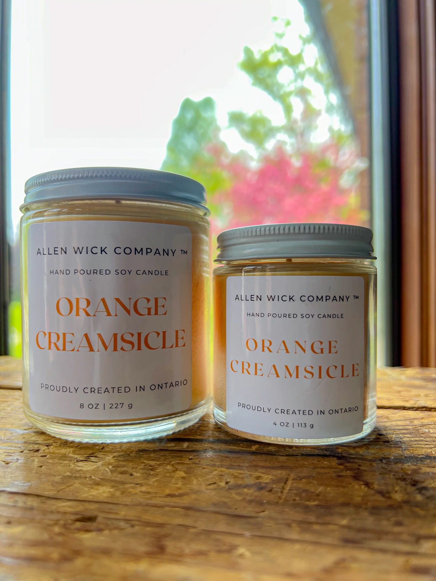 Orange Creamsicle Soy Jar Candle (Small and Medium)