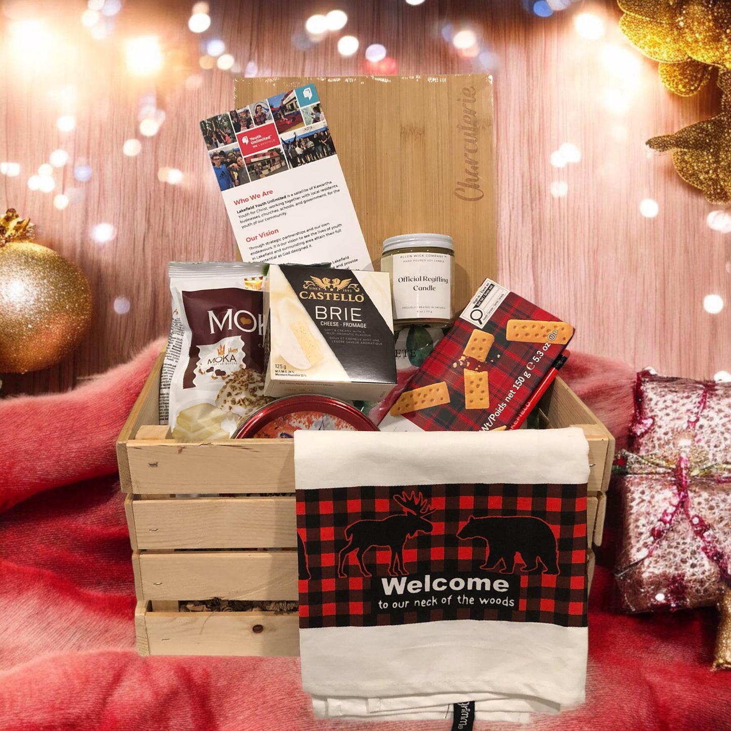 Youth Unlimited Lakefield - Charcuterie Board Gift Basket $15.00 will sponsor their programs.