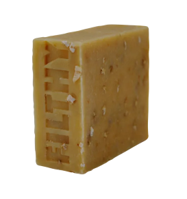 Exfoliating honey soap bar