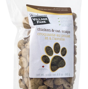 Chicken + Oat Snap Dog Treats