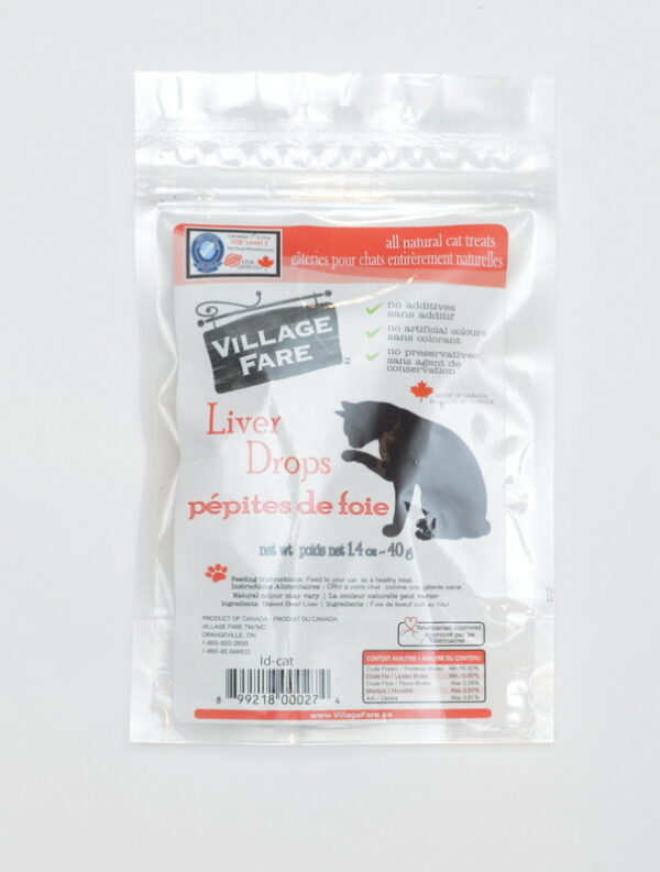 beef liver drops for cats