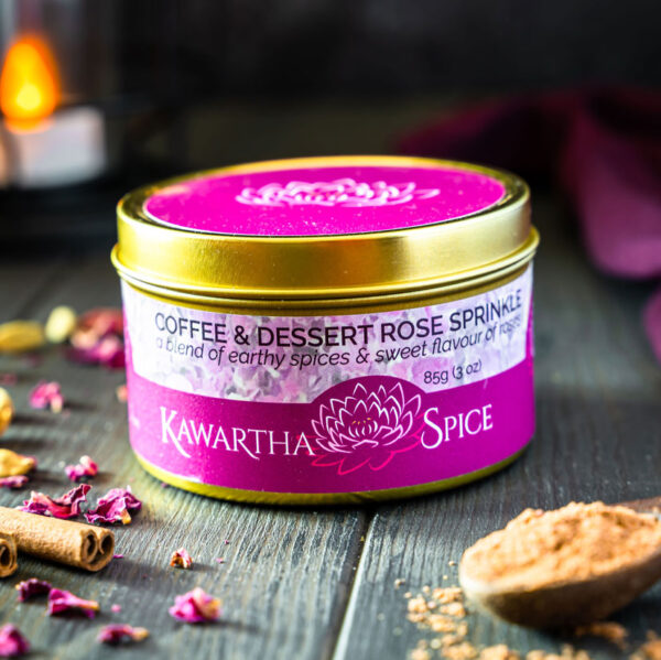 A blend of earthy spices & the sweet flavour of roses ~ made with 100% pure whole spices, roses.
