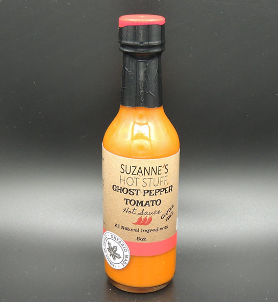 Ghost Pepper Tomato sauce by Suzanne's Hot Stuff