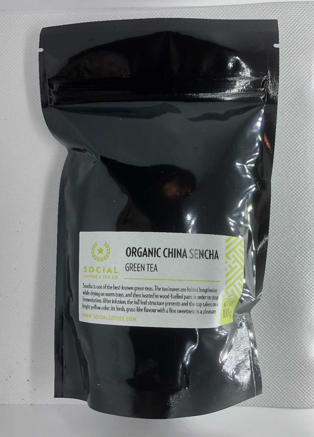 Organic China Sencha Green Tea by Social Coffee & Tea Company