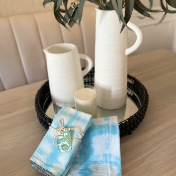 Tie Dye 100% Cotton ICE Napkins and Tea Towel HOUSEWARES